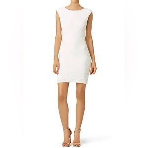 Bailey 44 White Bodycon Fitted Dress Sz XS